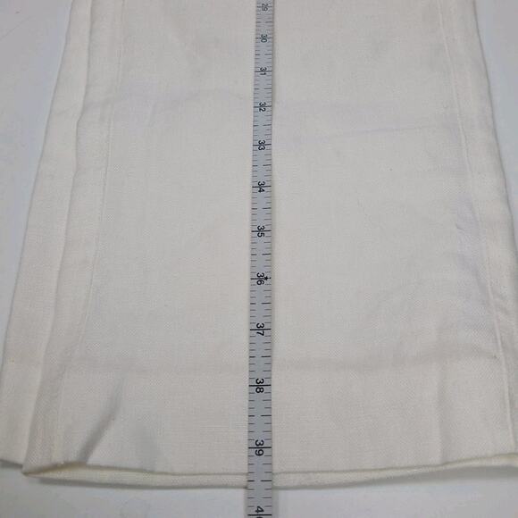 Island Importer Men's Ivory 100% Linen Beach Pants Pockets Size 32x27.5 - Picture 9 of 9